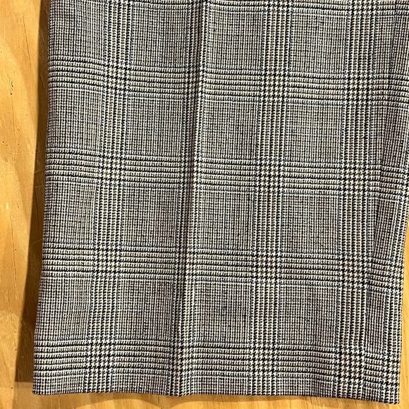 NWT Rafaella Petites Glen Plaid Woolmark Stretch Dress Pants Gray 10P Workwear - Picture 8 of 13